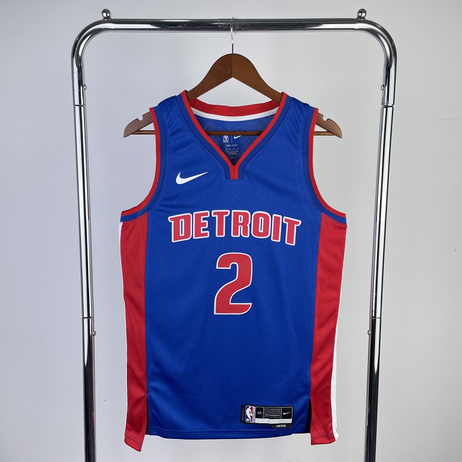 Detroit Pistons NBA Jersey-3